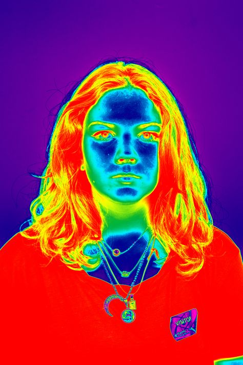 Thermal Face Drawing, Thermal Face Art, Thermal Photography, Thermal Imaging, Arte Sketchbook, Ap Art, A Level Art, Inspiration Art, Op Art