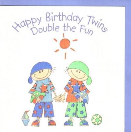 Twins Birthday Quotes, Happy Birthday Poems, Happy Birthday Twins, Birthday Wishes For Twins, Twins Boy And Girl, Anniversary Wishes For Friends, Birthday Twins, Twins Boy, Happy Birthday Art