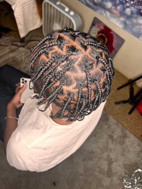 Short Box Braids For Men, Men’s Single Braids, Singles Box Braids Men, Small Box Braids Men, Singles Box Braids, Men Singles Braids, Men’s Box Braids, Single Braids For Men, Box Braids For Men