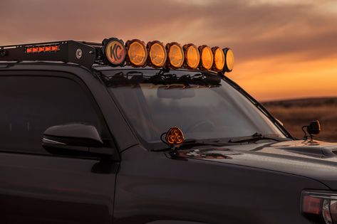 KC Lights FLEX ERA® 3 Install Guide & Full Review on 5th Gen 4Runner Kc Lights, 3rd Gen 4runner, Kc Hilites, 5th Gen 4runner, Open End Wrench, Car Roof Racks, Off Road Lights, Trophy Truck, Roof Racks