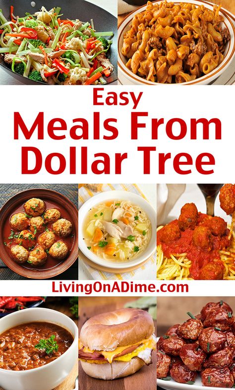 Dollar Tree Meals, Dollar Tree Food, Cheap Meal Plans, Frugal Cooking, Cheap Family Meals, Easy Beef Stew, Cheap Easy Meals, Cheap Healthy Meals, Cheap Dinner Recipes