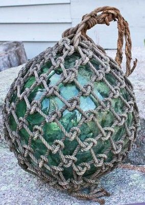 Navy Wall Decor, Japanese Floats, Beach Floats, Japanese Glass Fishing Floats, Vintage Nautical Decor, Clay Pipes, Glass Fishing Floats, Glass Floats, Recycling Center