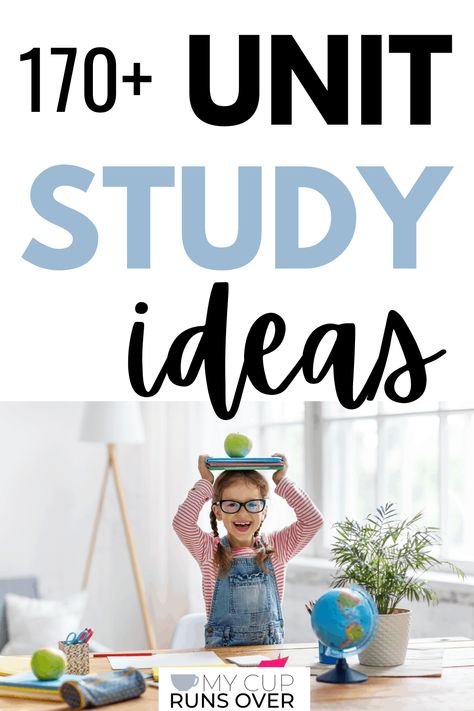 Homeschool Topic Ideas, Preschool Studies Ideas, Montessori, 1st Grade Study Ideas, Homeschooling Unit Studies, Homeschool Study Units, Home School Project Ideas, Kindergarten Units Of Study, Kindergarten Homeschool Unit Studies