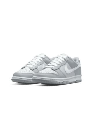 Dunks Under 100, Nike Dunks Low Men, Cute Shoes For School Nike, Grey Low Dunks, Cute Nike Dunks, Gray Dunks, Cute Dunks, Grey Nike Dunks, Grey Dunks