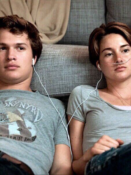 The fault in our stars                                                                                                                                                                                 More Hazel And Augustus, Fault In The Stars, The Fault In Our Stars Quotes, Augustus Waters, Hazel Grace, Ansel Elgort, Star Quotes, I Love Cinema, Shailene Woodley