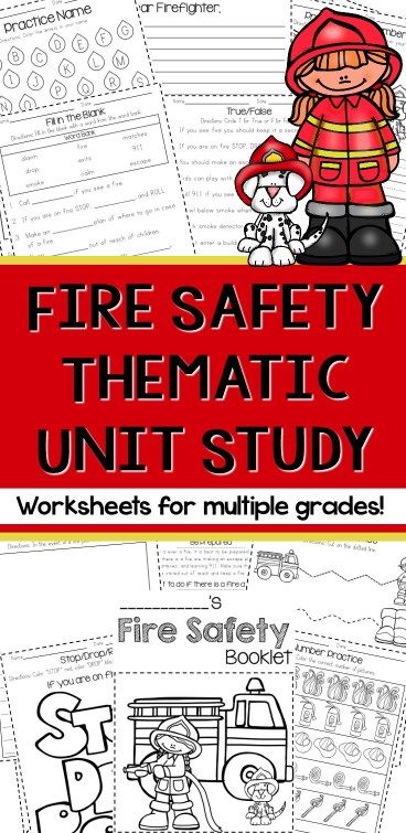 fire safety week study booklet calmandwave printable pinterest unit study thematic printable worksheet Fire Safety Unit Study, Fire Safety Homeschool, Fire Safety Activities 2nd Grade, Preschool Fire Safety Activities Free Printable, Fire Safety Lesson Plans For Toddlers, Homeschool Multiple Grades, Fire Safety Booklet, Fire Safety Worksheets, Story Bags