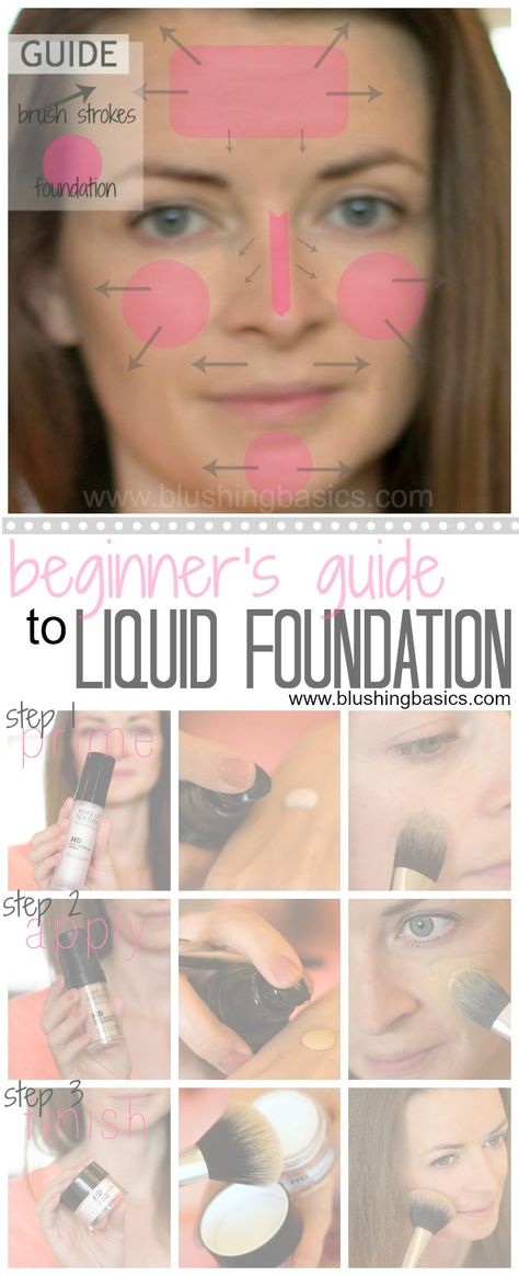 application makes all the difference! how to // apply liquid foundation #blushingbasics Tom Ford Bronzer, Foundation Contouring, Foundation Tips, Makeup Tips Foundation, Makeup Tutorial Foundation, Bronzer Brush, Mascara Tips, Long Lasting Makeup, Makeup Tips For Beginners