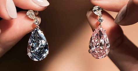 Expensive Accessories, Holiday Jewelry Ideas, Expensive Earrings, Most Expensive Jewelry, Diamond Necklace Jewelry, Pink Diamond Earrings, Expensive Diamond, Men With Street Style, Diamonds Are Forever