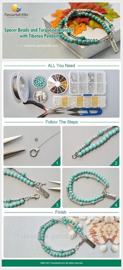 How To Layer Bracelets, Beaded Jewelry Diy Bracelets, Gemstone Bracelets Diy, Pandahall Tutorial Diy Jewelry, Gemstone Bracelets Ideas, Making Jewelry For Beginners, Diy Beaded Bracelets, Bracelet Fil, Bijoux Fil Aluminium