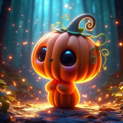 Cute Pumpkin Aesthetic, Helloween Wallpaper, Photo Halloween, Halloween Wallpaper Cute, Cute Fantasy Creatures, Round Art, Mosaic Diy, Cute Monsters, Halloween Pictures