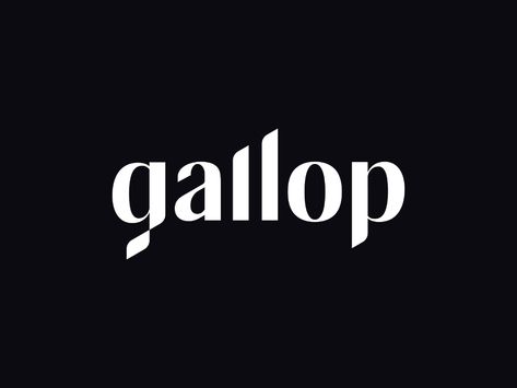 Hello guys,Check this logotype I designed last year for Gallop, a NY based branding agencyThe concept is a combination of a wordmark, a bar chart and a glitch effect ____Contact me to get y... Clothing Logo Inspiration, Hospitality Logo, Fashion Logo Inspiration, Latihan Dada, Glitch Effect, 2023 Design, Templates Business, Typo Logo, Word Mark Logo