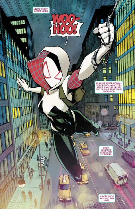 Marvel Comics Everyday! — marvel-dc-art:Spider-Gwen: Ghost-Spider #5 -... Spider Women, Ghost Spider, Spider Gwen, The Spider, Marvel Comics, Marvel, Google Search, Comics