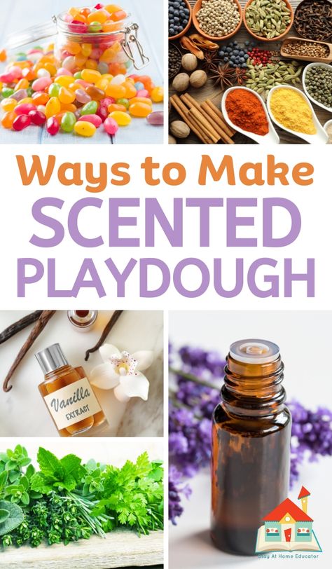 How to Make Scented Playdough - Stay At Home Educator Sensory Bins, Kool Aid Playdough, Scented Playdough Recipe, Scented Playdough, Playdough Recipe, Slime Recipe, Sensory Bin, Kool Aid, Play Food