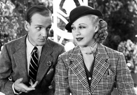 Top Hat 1935, Fred Astaire And Ginger Rogers, Fred And Ginger, Perfect Movie, Ginger Rogers, Fred Astaire, Mens Fashion Inspiration, Movie Couples, Golden Age Of Hollywood