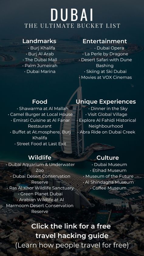 Things To Do In Dubai Bucket Lists, Dubai Trip Itenary, How To Travel, Dubai Bucket List, What To Do In Dubai, Travel To Dubai, Dubai Itinerary, Dubai Guide, Dubai Holiday