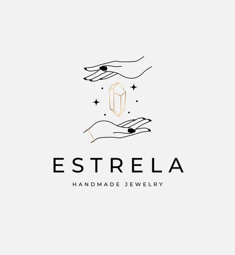 Logo Design Inspiration Jewelry, Luxury Jewellery Brand Logo, Logo For Bracelet Business, Bracelet Logo Design Ideas, Jewellery Brand Logo Ideas, Jewelery Logos Design, Logo For Jewellery Business, Bracelet Logo Design, Accessories Logo Design Ideas