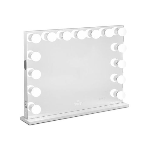 Vanity Hollywood Mirror, Cute Bedroom Mirrors, Room Decor Wishlist, Holly Wood Mirror, Cute Vanity Mirror, Preppy Mirror, Mirror For Room, Hollywood Mirror Vanity, Mirrors For Vanity