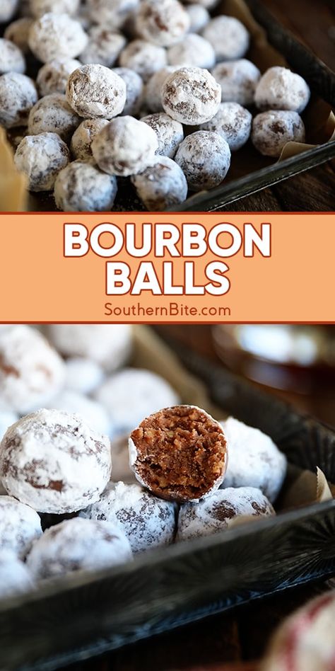 Bourbon Balls Vanilla Wafers, Easy Cookie Ball Recipes, Southern Living Bourbon Balls, Vanilla Wafer Truffles, Boozy Cake Balls, Bourbon Balls Southern Living, Pecan Bourbon Balls, No Bake Booze Balls, No Bake Bourbon Balls