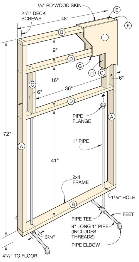 better homes and gardens : freestanding divider wall plans Room Divider Ideas Diy, Freestanding Wall, Moveable Wall, Fabric Room Dividers, Glass Room Divider, Bamboo Room Divider, Sliding Room Dividers, Movable Walls, Budget Remodel