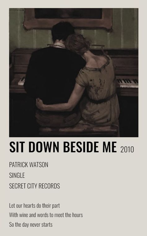 patrick watson, minimalist poster Patrick Watson, Room Collage, Wedding Dressses, Japanese Movies, Music Taste, Music Photo, Music Aesthetic, Minimalist Poster, Graphic Design Posters