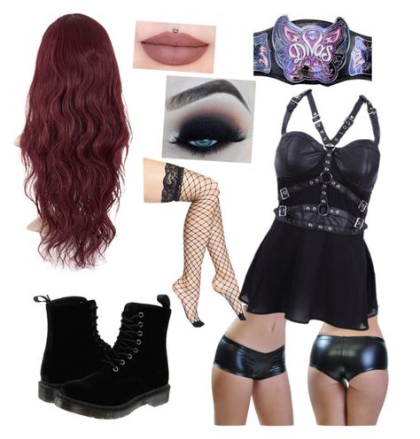 "wrestling attire 2" by yvi-scheler ❤ liked on Polyvore featuring Nordstrom and Dr. Martens Wrestling Attire, 2000s Cartoons, Wrestling, Cute Outfits, Nordstrom, Acne, Off White, Streetwear Brands, Men And Women