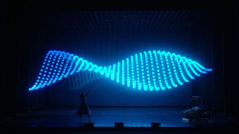 2047 Apologue / peopleofdesign Chinese Folk Art, Contemporary Ballet, Interactive Installation, Maxon Cinema 4d, Illusion Art, Dance Art, Light Installation, Creative Industries, Art Festival