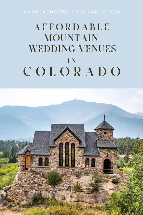 Spring Wedding In Colorado, Best Wedding Venues In Colorado, Micro Wedding Ideas Colorado, Wedding Venue Ideas Colorado, Wedding Venues Small Outdoor, Colorado Wedding Ideas Simple, Affordable Mountain Wedding, Wedding Venue Montana, Mountain Wedding Mood Board