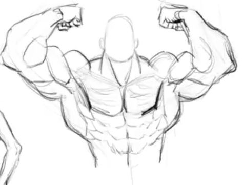 Buff Drawing Poses, Buff Muscle Reference, Buff Arms Crossed Reference, Buff Body Sketch, Super Muscular Man Drawing, Man Flexing Drawing Reference, Buff Male Reference Poses, Character Design Male Muscular, Muscular Poses Drawing