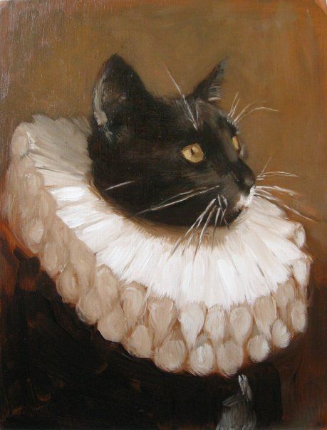 Pretty Paintings, Arte Peculiar, Seni Vintage, Victorian Paintings, Rennaissance Art, Awesome Sauce, 캐릭터 드로잉, A Black Cat, Real Art