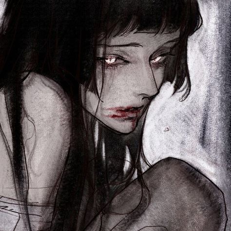 Arte Peculiar, Vampire Art, Dark Art Illustrations, Ethereal Art, Manga Illustration, Funky Art, Dark Fantasy Art, Cartoon Art Styles, Pretty Art