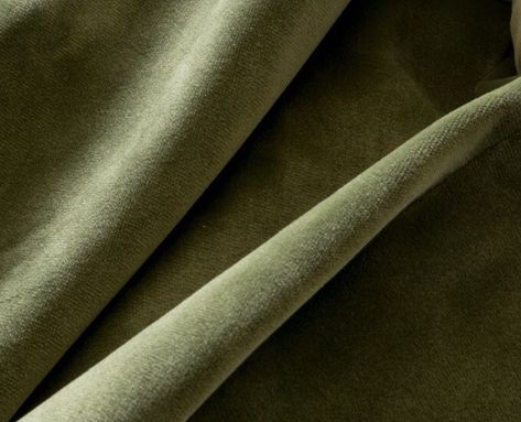 Olive Green Curtains, Cartridge Pleats, Olive Green Fabric, Curtains Pictures, Olive Green Velvet, Green Luxury, Velvet Drapes, Custom Made Curtains, Green Curtains