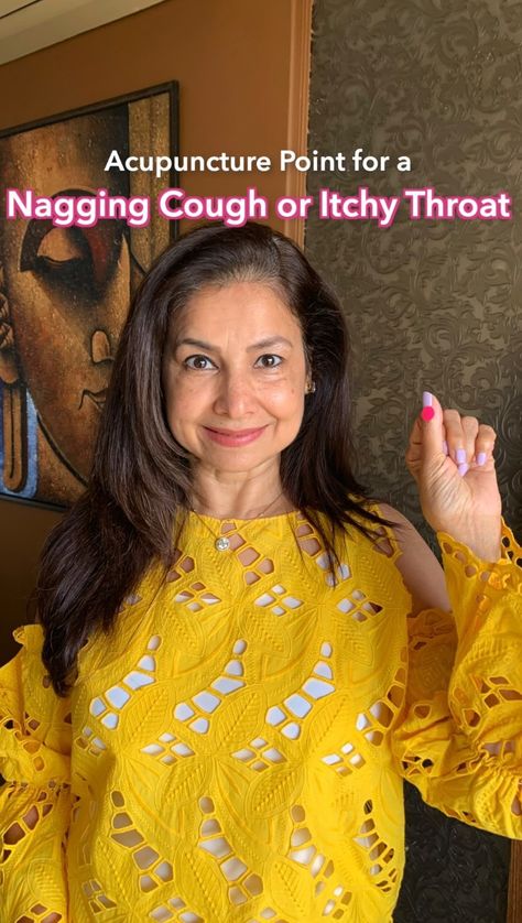 Rauzat Qureishi on Instagram: “Suffering from a nagging cough, itching in the throat or dryness?🤢 Try this acupuncture point - LU11 to feel relief!😄 🟡WHERE IS IT…” Cough Pressure Points, Mudras For Cough And Cold, Yoga For Cough Relief, Nagging Cough Remedies, Tickle In Throat Remedy Cough, Mudra For Cold And Cough, Pressure Point To Stop Coughing, Pressure Point For Coughing, Pressure Points For Cough Relief