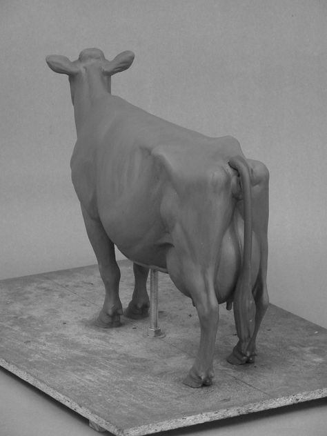 Cow Anatomy, Cow Sculpture, Fat Animals, Holstein Cow, Holstein Cows, Cow Head, Fish Sculpture, Temple Design, Cow Art