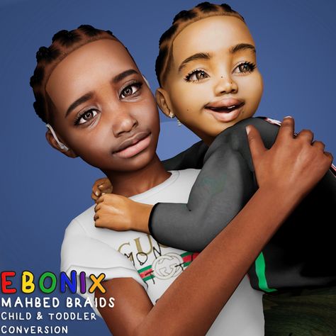 Ebonix Sims 4 Cc, Toddler Hairstyles Boy, Sims Baby, Sims 4 Black Hair, Sims 4 Traits, Sims 4 Cas Mods, Free Sims 4, Sims 4 Children, Sims 4 Cc Skin