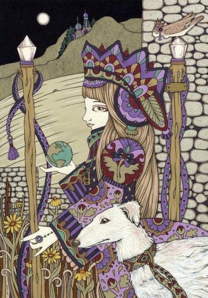 2 Of Wands, Sun In Leo, Tarot By Cecelia, Tarot Cards Art Illustration, Unique Tarot Decks, Straight Path, Facebook Art, Online Tarot, Cards Art