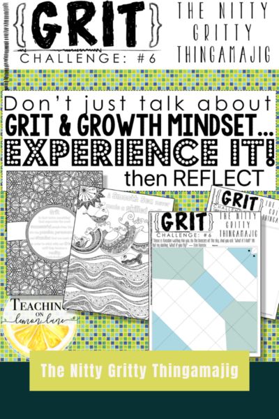 Member – Teaching Teaching Grit, Mindset Challenge, Seventh Grade Math, Growth Mindset Book, Bible Dictionary, Mindset Activities, Growth Mindset Activities, Gratitude Challenge, Nitty Gritty