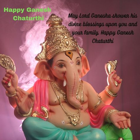 Lord Ganesh giving blessings Ganesha Chaturthi Quotes, Ganesha Chaturthi Wishes, Ganesh Chaturthi Images Wishes, Ganesh Chaturthi Wishes, Happy Ganesh Chaturthi Wishes, Ganesha Chaturthi, Divine Blessings, Happy Ganesh Chaturthi Images, Ganesh Chaturthi Images