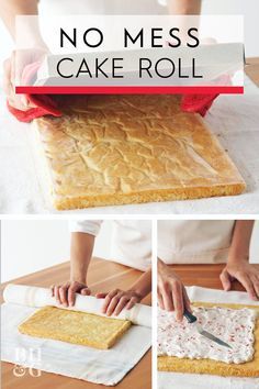 Easy Cake Roll Hack, Best Roll Cake Recipe, Pumpkin Sponge Cake Roll, Red Velvet Roll Recipe Cake Mixes, Jelly Roll From Cake Mix Recipe, Genoise Sponge Cake Roll, Chocolate Cream Roll, Box Cake Roll Recipes, Jelly Roll Cake Recipe Simple