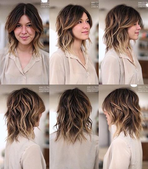 Medium Shaggy Hairstyles, Modern Shag Haircut, Modern Shag, Shag Hairstyles, Foto Tips, Shag Haircut, Mid Length Hair, Medium Hair Cuts, Great Hair