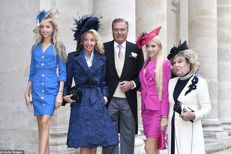 Inside the lavish wedding reception of Jean-Christophe Napoleon Bonaparte and Countess Olympia | Daily Mail Online Princess Camilla, Italian Royalty, Vestidos Oscar, Napoleon Bonaparte, Princess Stephanie, Princess Beatrice, European Royalty, Charity Work, New Wife