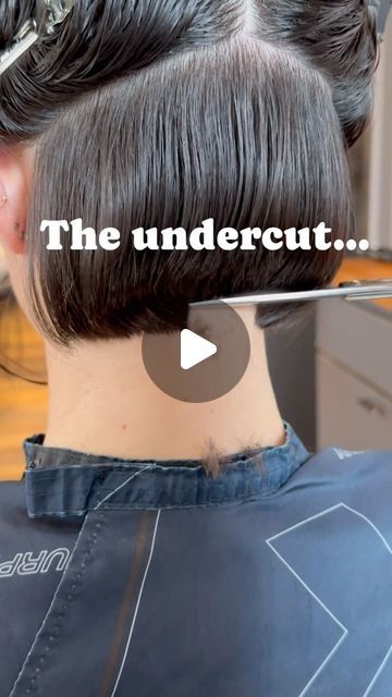 Back Of Bob Haircut, Occipital Bone, Bob Haircut Back View, Undercut Bob Haircut, A Bob Haircut, Self Haircut, Kort Bob, Short Hair Back, Angled Bob Haircuts