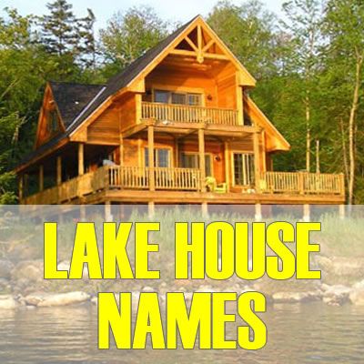 Names for Lake House - Best, Cool, Funny Cabin Names, Lake House Games, Lake House Must Haves, Cabin Names Ideas, Cabin Names Clever, Cottage Names Ideas, Docks On The Lake Ideas, Lake House Ideas Outdoor, Lake Dock Ideas