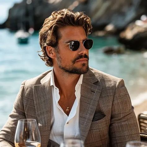 21 Stylish Summer Outfits for Men Over 60: Trendy Looks for 2024 Mens Hair Long, Men Over 60, Summer Outfits For Men, Mens Haircuts Medium, Sleek Watch, Beard Look, Outfits For Men, Men Haircut Styles, Stylish Summer Outfits