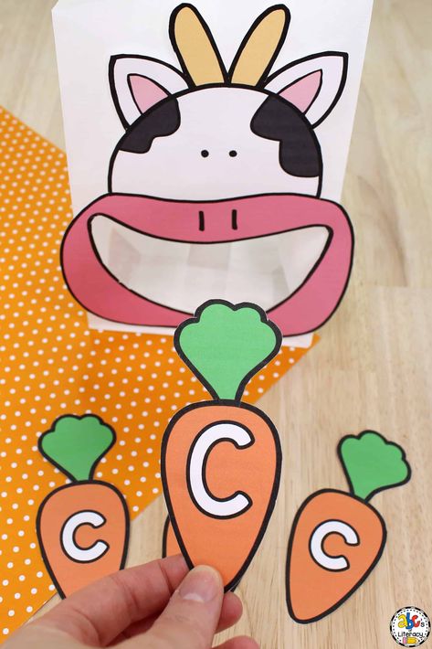 Letter C Sorting Activity, C Projects For Preschool, Letter C Learning Activities, C Letter Activities, Letter C Sensory Activities, Letter C Games For Preschool, C Letter Activity, Letter C Toddler Activities, Letter C Sensory Bin