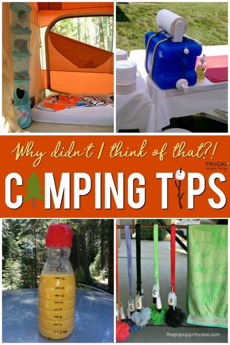 Camping Hacks, Tips and Tricks. Creative camping ideas to simplify your memorable family outdoor trip. #FrugalCouponLiving #camping #campingtips #campinghacks #campingideas #outdoor #outdoorliving #summer #springbreak #travel #hacks #tips Camping Hacks With Kids, Camping Illustration, Creative Camping Ideas, Zelt Camping, Camping Hacks Food, Tent Camping Hacks, Camping Diy, Camping Hacks Diy, Bushcraft Camping