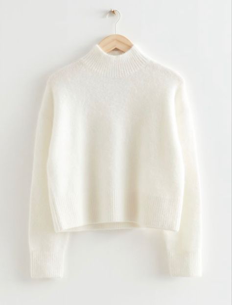 Fall outfits, casual outfits, knitwear, H&M finds Camel Winter Coat, Wineries Outfit, Trouser Outfits, Ribbed Turtleneck Sweater, Ribbed Turtleneck, Sweater White, White Sweater, Fashion Story, Cool Sweaters