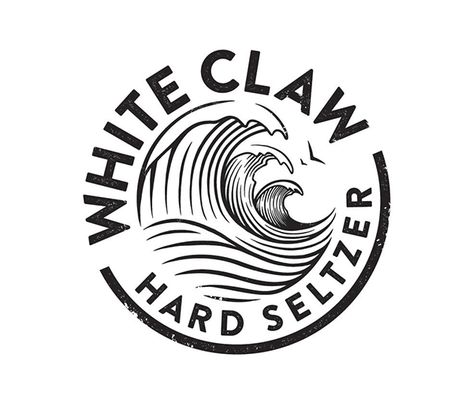 WHITE CLAW RASPBERRY - Crescent Crown White Claw Logo, White Claw Hard Seltzer, Gluten Free Alcohol, Seltzer Water, White Claw, Vodka Soda, Beer Pong Tables, Temp Tattoo, Hard Seltzer