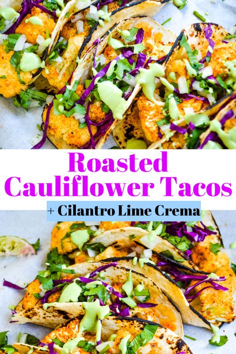 Tacos With Veggies, Greek Cauliflower Tacos, Roasted Veggie Tacos, Taco Vegetarian, Tacos Recipes Vegetarian, Cauliflower Tacos Air Fryer, Fried Cauliflower Tacos, Keto Lunch Ideas Easy, Cauliflower Tacos Recipes