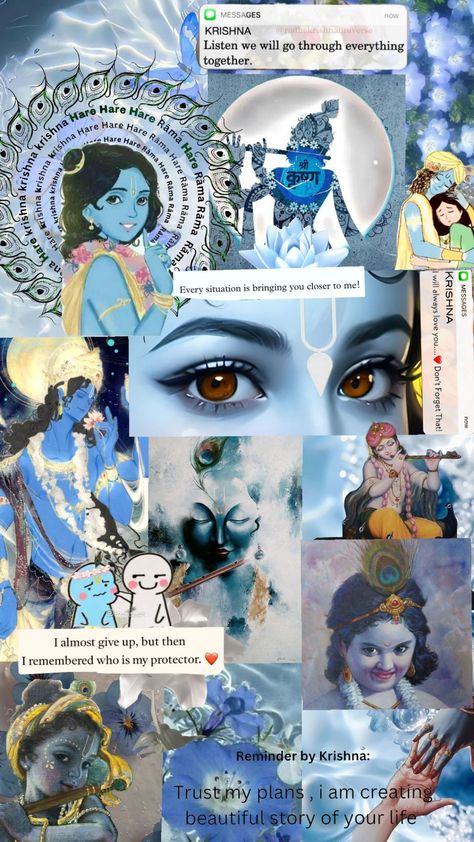 Radha Krishna Wallpaper Aesthetics, Iphone Wallpaper Krishna, Kanha Ji Images, Radhakrishnan Images, Baby Blue Iphone Wallpaper, Little Kanha Ji Images, Handmade Bookmarks Diy, Radhe Krishna Wallpapers, Pop Art Drawing