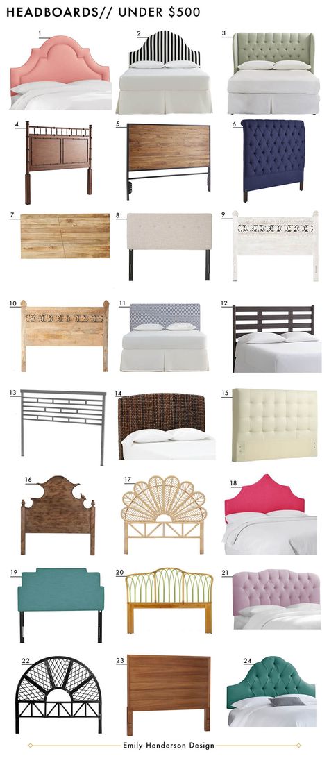 Affordable Headboards Under $500 Roundup Emily Henderson Design Affordable Headboards, Emily Henderson Design, Bed Headboard Design, Inexpensive Home Decor, Emily Henderson, Bed Furniture Design, Bedroom Bed Design, Headboard Designs, Trendy Home Decor